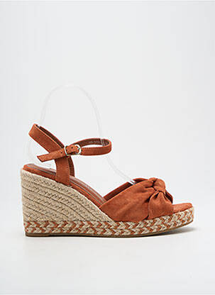 Espadrilles orange VANESSA WU pour femme