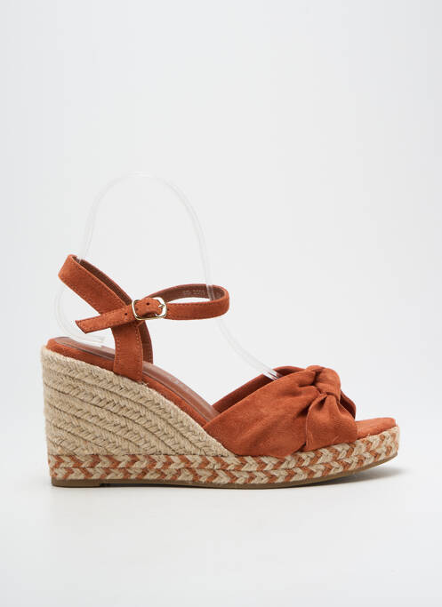 Espadrilles orange VANESSA WU pour femme