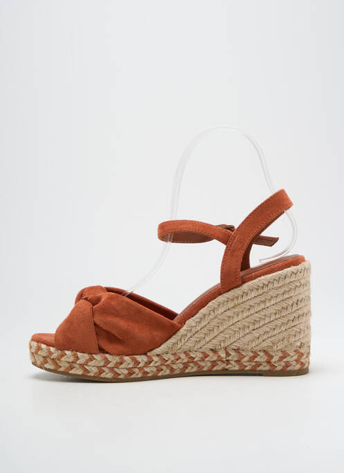 Espadrilles orange VANESSA WU pour femme