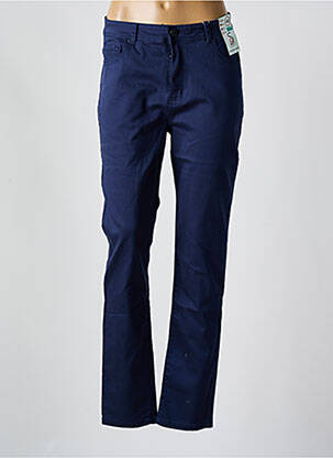 Pantalon slim poches bleu S.QUISE femme