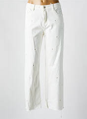 Pantalon droit blanc ONADO pour femme seconde vue