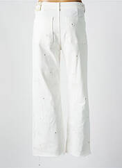 Pantalon droit blanc ONADO pour femme seconde vue