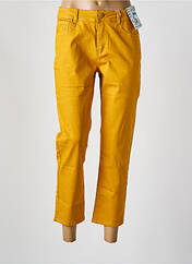 Pantalon slim jaune S.QUISE pour femme seconde vue