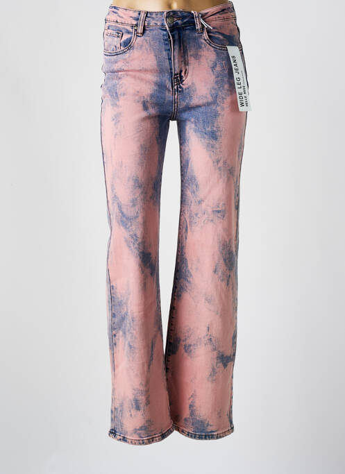 Jeans coupe slim bleu HELLO MISS pour femme