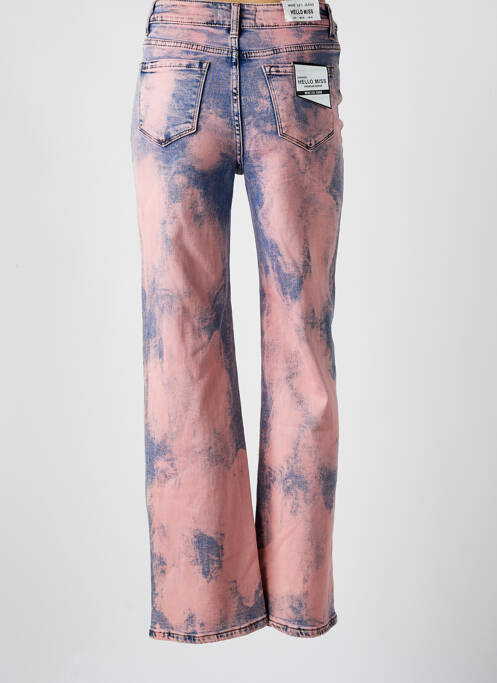 Jeans coupe slim bleu HELLO MISS pour femme