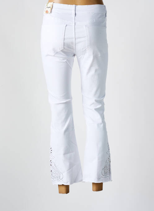 Pantalon 7/8 blanc ONADO pour femme