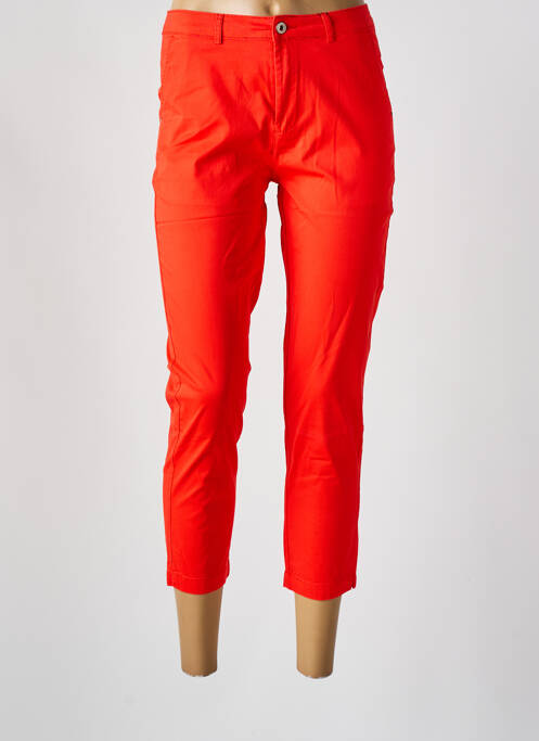 Pantalon 7/8 rouge SARAH JOHN pour femme
