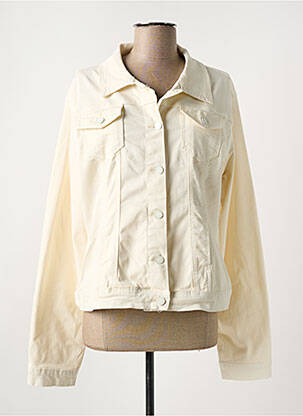 Veste casual coupe droite beige ANA LUCY femme