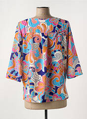 Blouse bleu ELEANE pour femme seconde vue