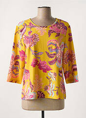 Blouse jaune ELEANE pour femme seconde vue