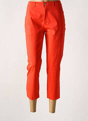 Pantalon 7/8 rouge SARAH JOHN pour femme seconde vue