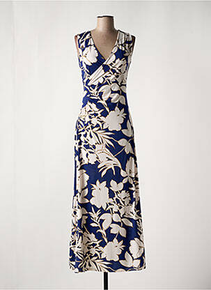 Robe longue bleu JOY'S PARIS pour femme