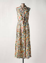 Robe longue vert ANGE pour femme seconde vue