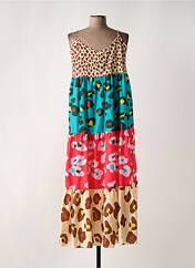 Robe mi-longue marron WIYA pour femme seconde vue