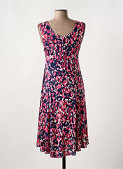 Robe mi-longue rose JOY'S PARIS pour femme seconde vue