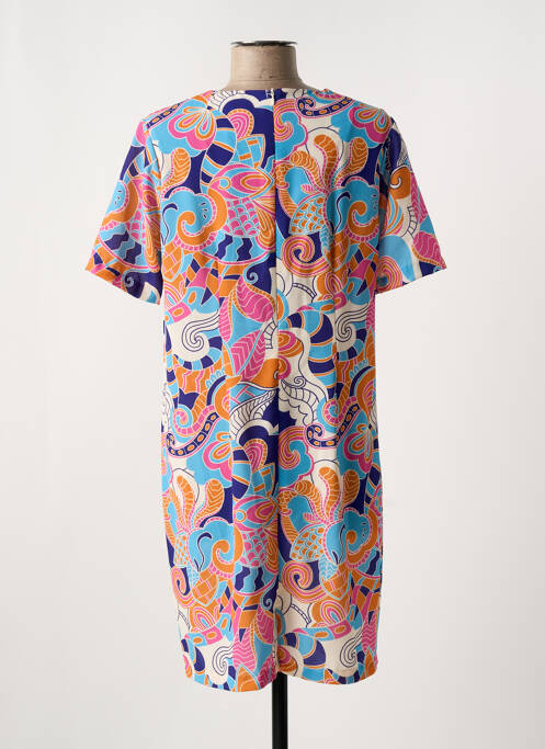 Robe courte bleu ELEANE pour femme