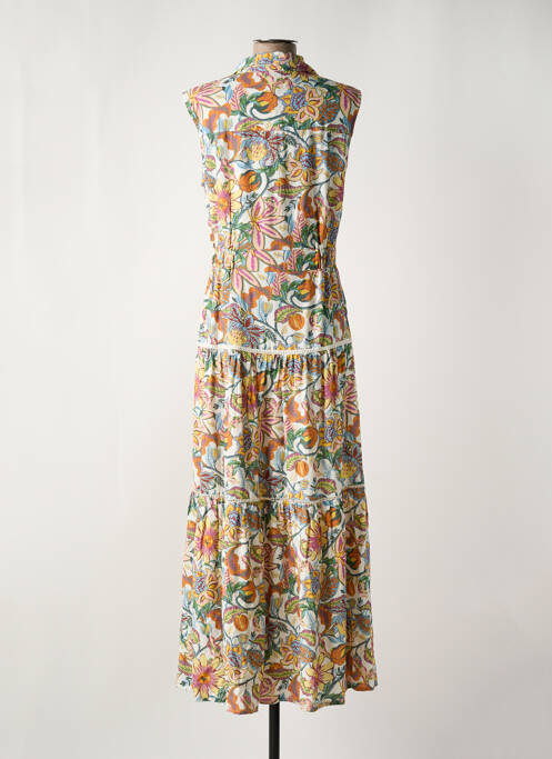 Robe longue vert ANGE pour femme