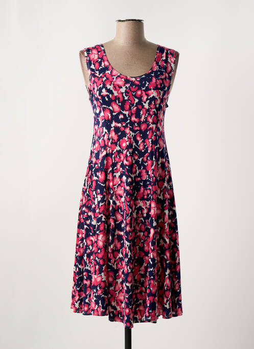 Robe mi-longue rose JOY'S PARIS pour femme