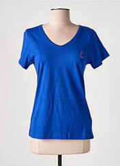 T-shirt bleu FELINO pour femme seconde vue