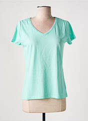 T-shirt bleu clair FELINO pour femme seconde vue