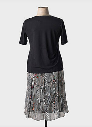 Ensemble jupe coupe cintrée noir TELMAIL femme