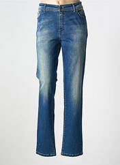 Jeans coupe slim bleu COWEST pour femme seconde vue