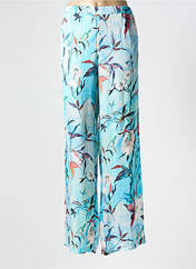 Pantalon large bleu PAZ TORRAS pour femme seconde vue