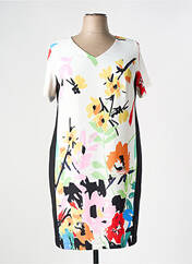 Robe mi-longue blanc ARONA pour femme seconde vue