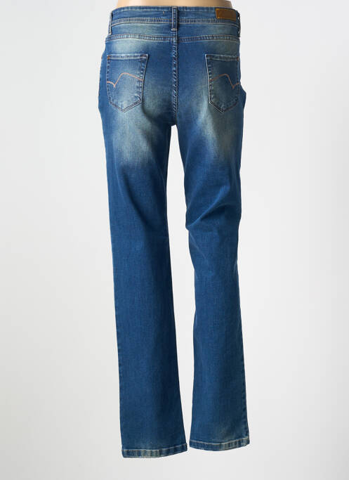 Jeans coupe slim bleu COWEST pour femme