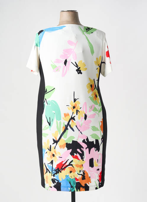 Robe mi-longue blanc ARONA pour femme