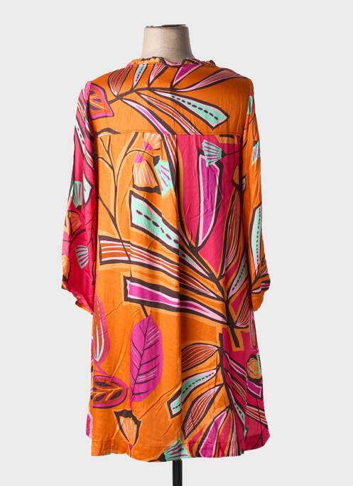 Tunique manches longues orange G!OZE pour femme