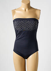 Maillot de bain 1 pièce noir TESSY pour femme seconde vue