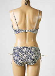 Maillot de bain 2 pièces bleu LAGON BLEU pour femme seconde vue