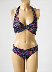 Maillot de bain 2 pièces bleu OLYMPIA pour femme seconde vue