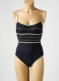 Maillot de bain 1 pièce stretch noir SUN PLAYA femme