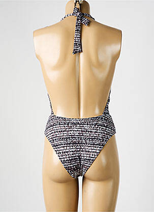 Maillot de bain 1 pièce stretch noir BANANA MOON femme