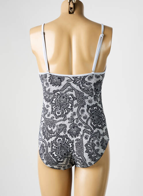 Maillot de bain 1 pièce noir SALÉE pour femme