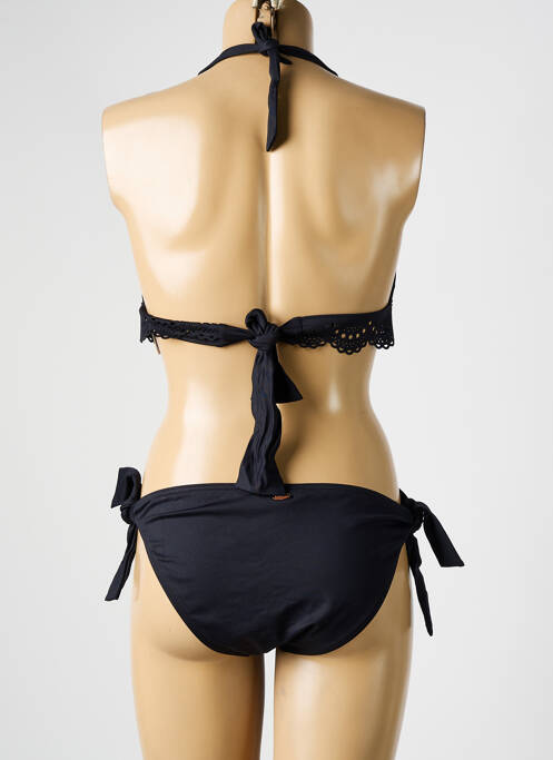 Maillot de bain 2 pièces noir BLUE LOBSTER pour femme