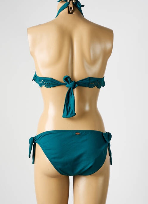Maillot de bain 2 pièces vert BLUE LOBSTER pour femme
