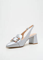 Escarpins argent Ô TALONS GRANVILLE pour femme seconde vue