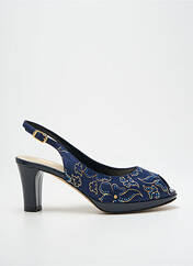 Sandales/Nu pieds bleu Ô TALONS GRANVILLE pour femme seconde vue