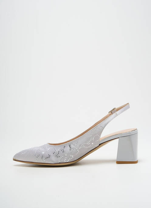 Escarpins argent Ô TALONS GRANVILLE pour femme