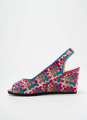 Sandales/Nu pieds rose AZUREE pour femme seconde vue