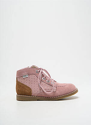 Bottines/boots chiquet chiquet rose KICKERS fille