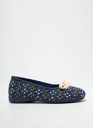 Chaussons/Pantoufles bleu ZEL'S pour femme