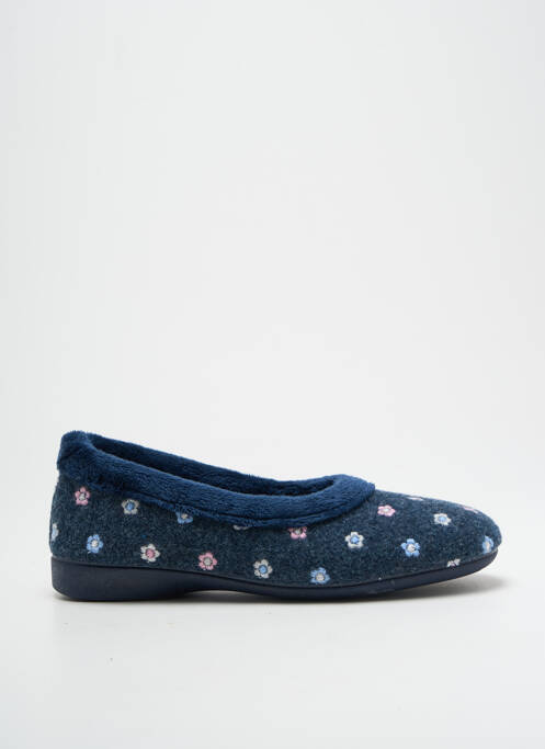 Chaussons/Pantoufles bleu ZEL'S pour femme