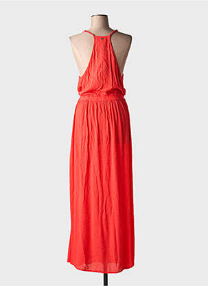 Robe longue coupe évasée fines bretelles rouge RIP CURL femme