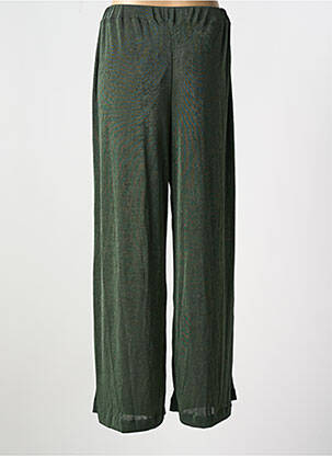 Pantalon droit taille élastique vert NEKANE femme