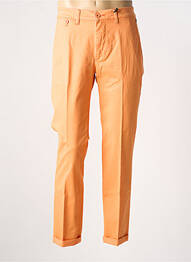 Pantalon chino poches orange FREEMAN T.PORTER homme
