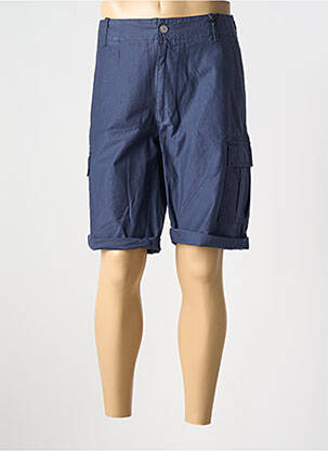 Bermuda coupe droite bleu FREEMAN T.PORTER homme